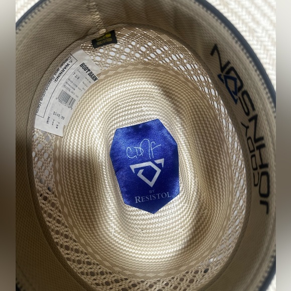Cody Johnson Resistol straw hat
Size 7 3/8
New with tags - Picture 2 of 4